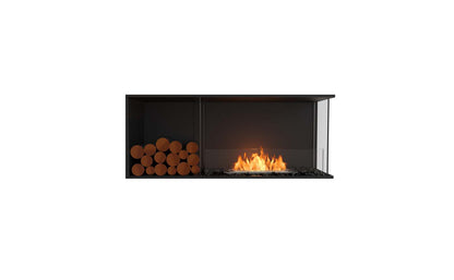 EcoSmart Flex Bioethanol Fireplace 50RC BXL Right Corner Black