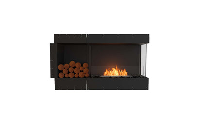 EcoSmart Flex Bioethanol Fireplace 50RC BXL Right Corner Black