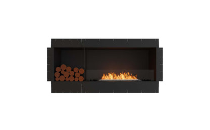 EcoSmart Flex Bioethanol Fireplace 60SS BXL Single Sided Black