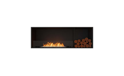 EcoSmart Flex Bioethanol Fireplace 60SS BXR Single Sided Black