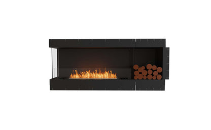 EcoSmart Flex Bioethanol Fireplace 68LC BXR Left Corner Black