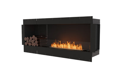 EcoSmart Flex Bioethanol Fireplace 68SS BXL Single Sided Black