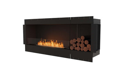 EcoSmart Flex Bioethanol Fireplace 68SS BXR Single Sided Black