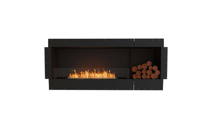 EcoSmart Flex Bioethanol Fireplace 68SS BXR Single Sided Black