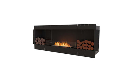 EcoSmart Flex Bioethanol Fireplace 78SS BX2 Single Sided Black