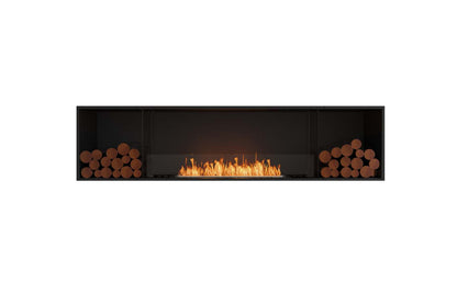 EcoSmart Flex Bioethanol Fireplace 86SS BX2 Single Sided Black