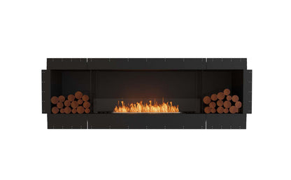 EcoSmart Flex Bioethanol Fireplace 86SS BX2 Single Sided Black