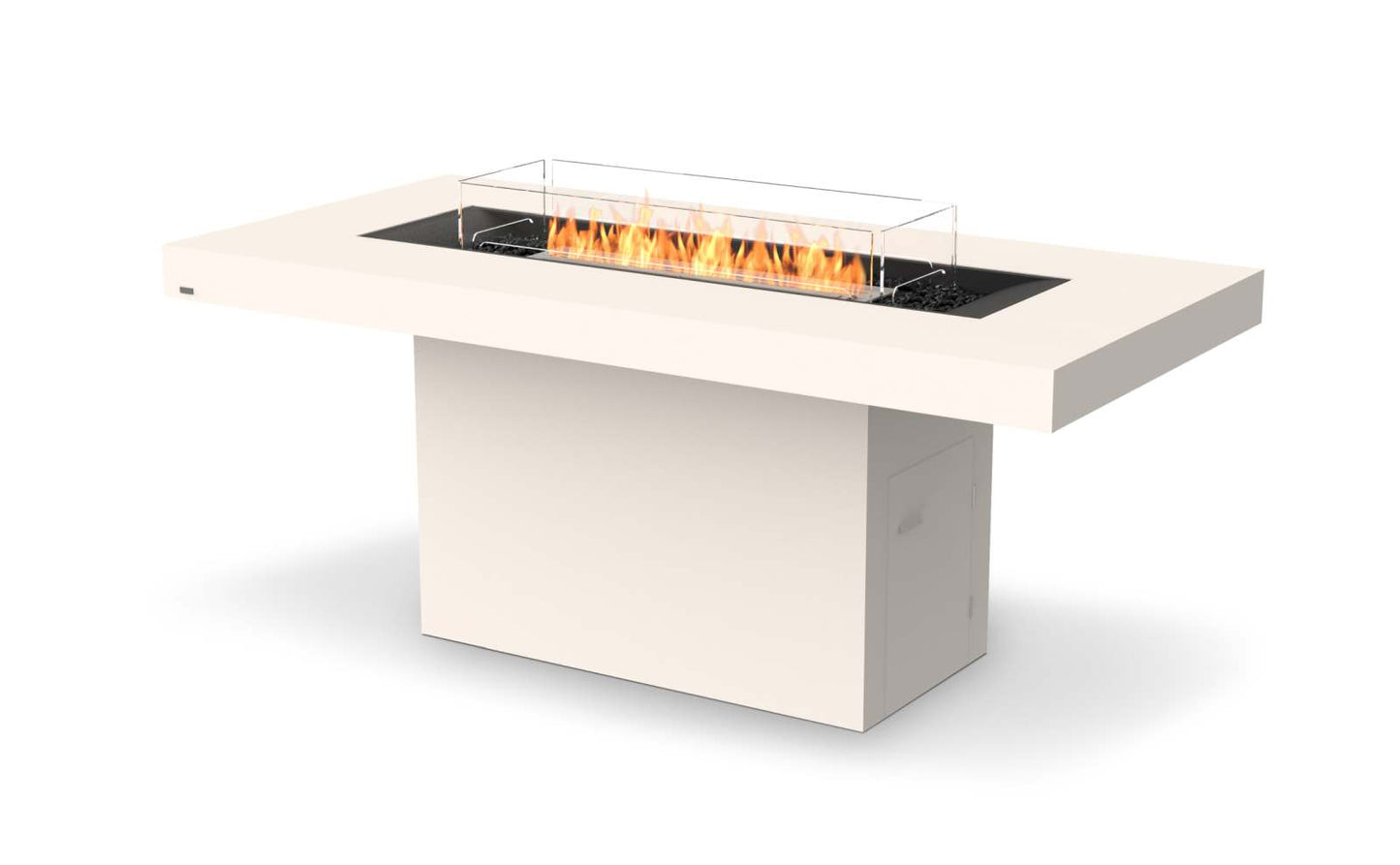 EcoSmart Fire Gin 90 (Bar) Bioethanol Fire Pit Table Bone