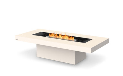 EcoSmart Fire Gin 90 (Chat) Bioethanol Fire Pit Table Bone