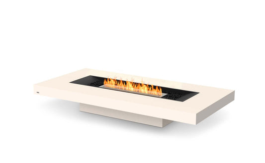 EcoSmart Fire Gin 90 (Low) Bioethanol Fire Pit Table Bone