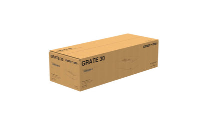EcoSmart Fire Grate 30 Fireplace Insert Graphite