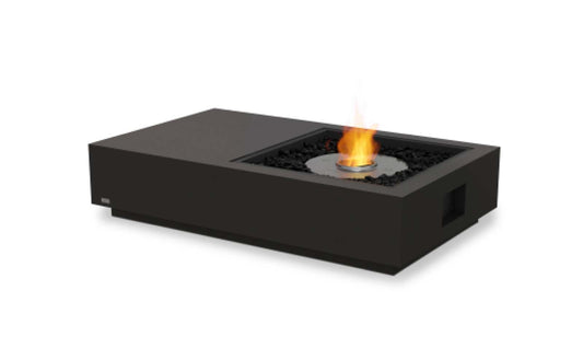 EcoSmart Fire Manhattan 50 Bioethanol Fire Pit Table Graphite