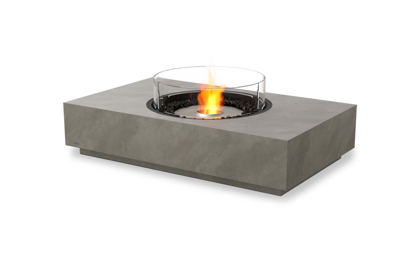 EcoSmart Fire Martini 50 Bioethanol Fire Pit Table Natural
