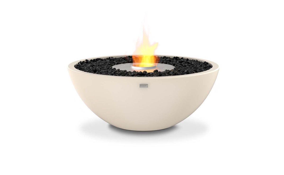 EcoSmart Fire Mix 850 Bioethanol Fire Pit Bowl Bone