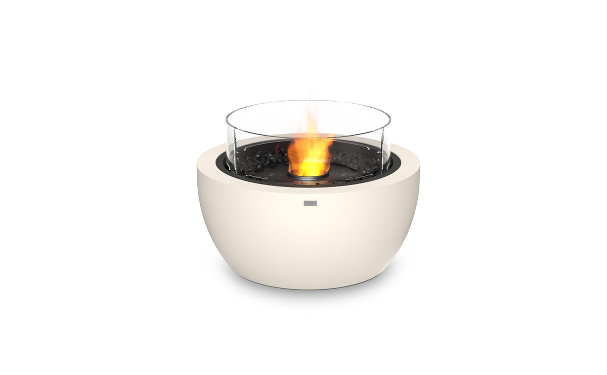 EcoSmart Fire Pod 30 Bioethanol Fire Pit Bowl Bone