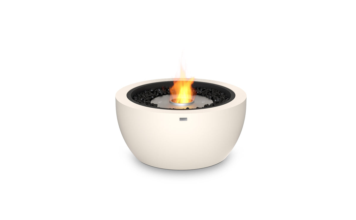 EcoSmart Fire Pod 30 Bioethanol Fire Pit Bowl Bone