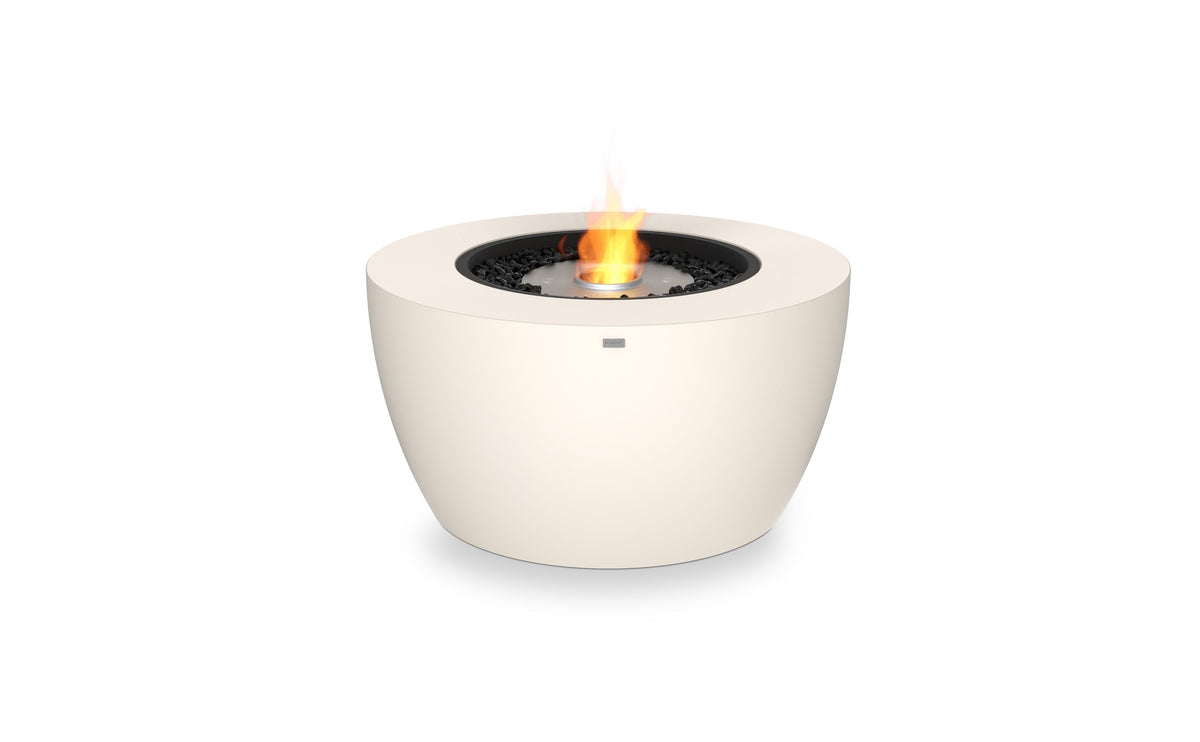 EcoSmart Fire Pod 40 Bioethanol Fire Pit Bowl Bone
