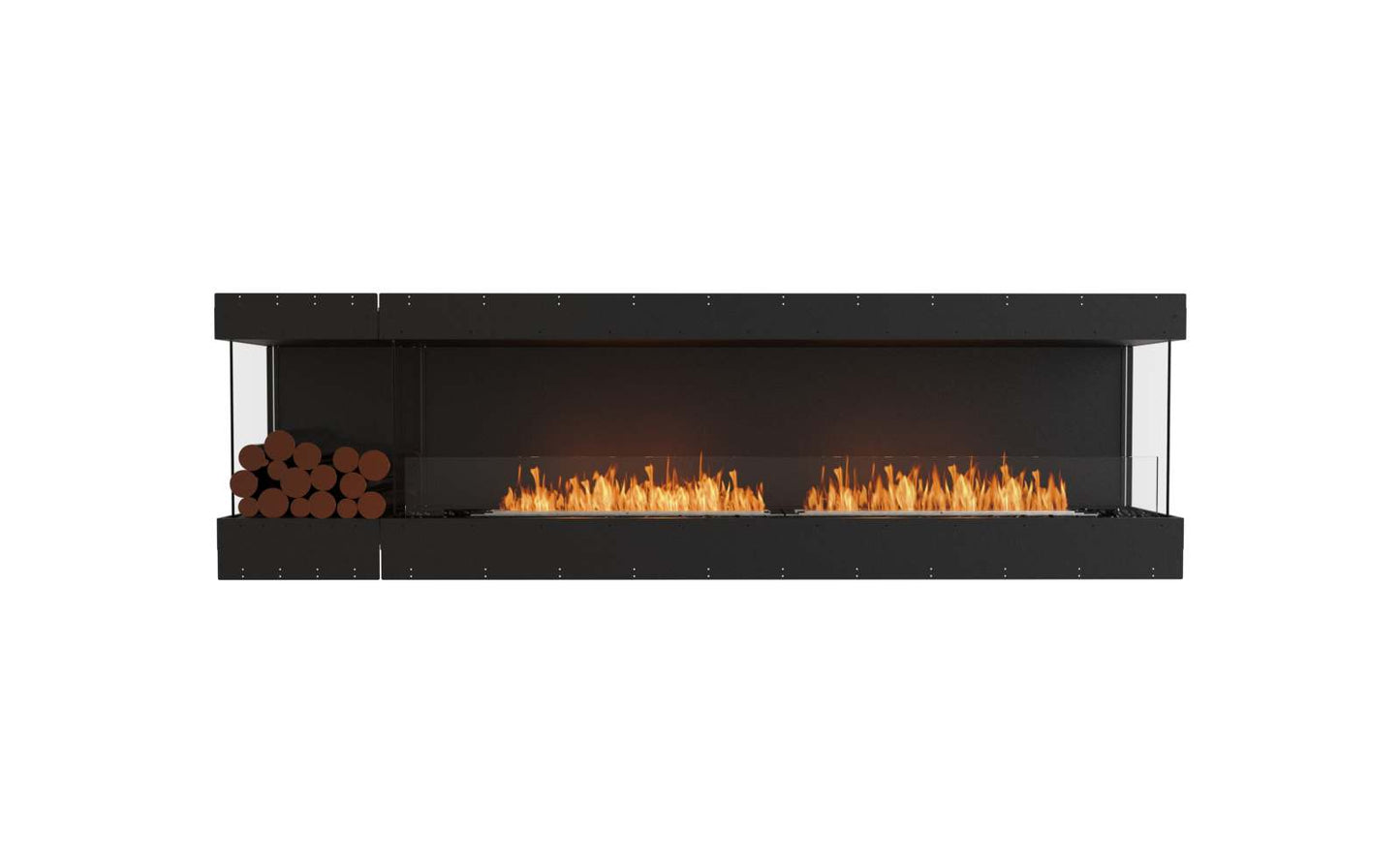 EcoSmart Flex Bioethanol Fireplace 104BY BXL Bay Black