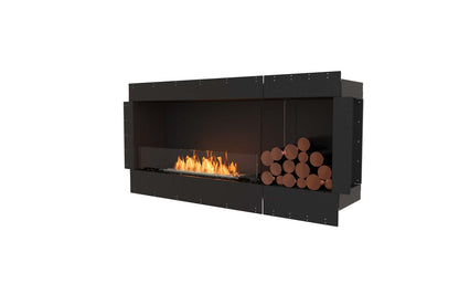 EcoSmart Flex Bioethanol Fireplace 60SS BXR Single Sided Black
