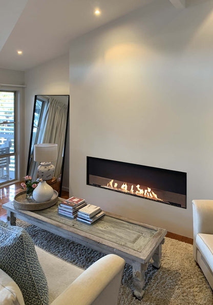 EcoSmart Flex Bioethanol Fireplace 68SS Single Sided Black