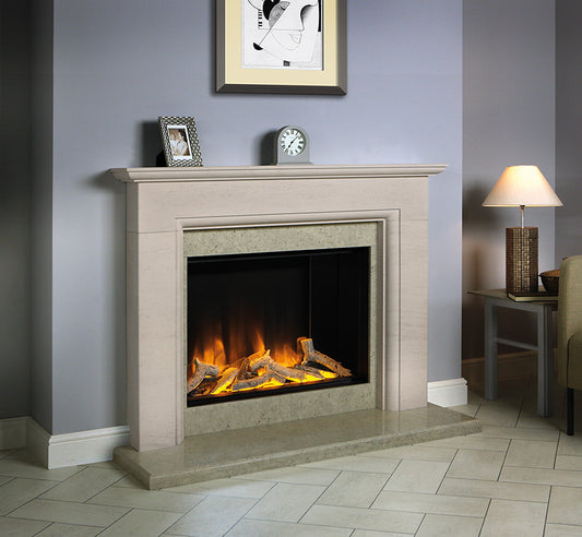Limestone Fireplace Surround - Princeton Portuguese Limestone