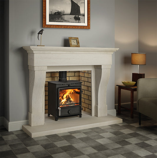 Limestone Fireplace Surround - Provence Portuguese Limestone