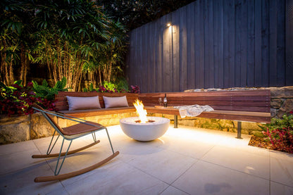 EcoSmart Fire Mix 850 Bioethanol Fire Pit Bowl Bone