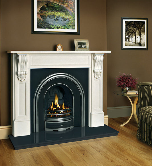 Limestone Fireplace Surround - William IV Aegean Limestone