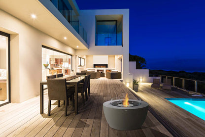 EcoSmart Fire Pod 40 Bioethanol Fire Pit Bowl Graphite